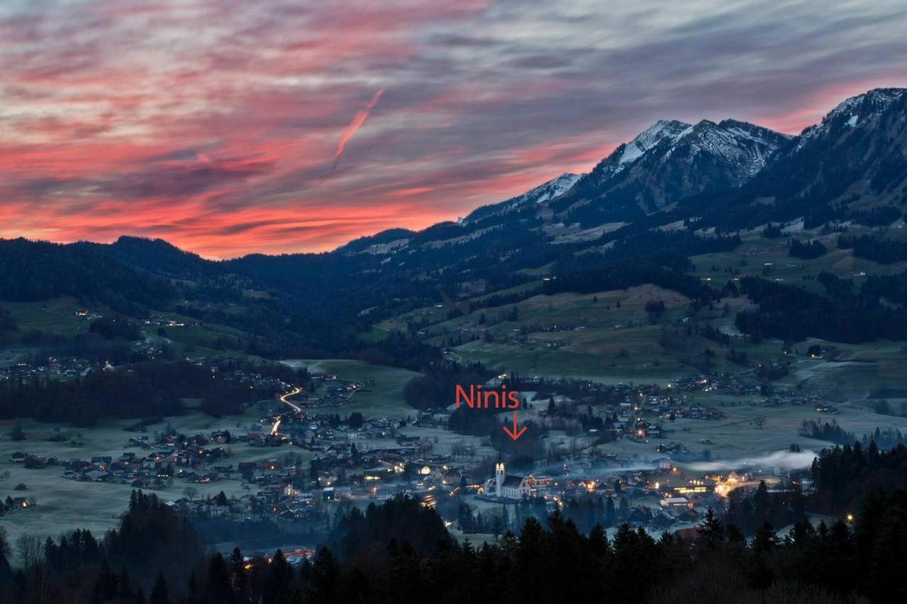 Ninis - Ferienhaus Im Bregenzerwald Villa Egg Buitenkant foto