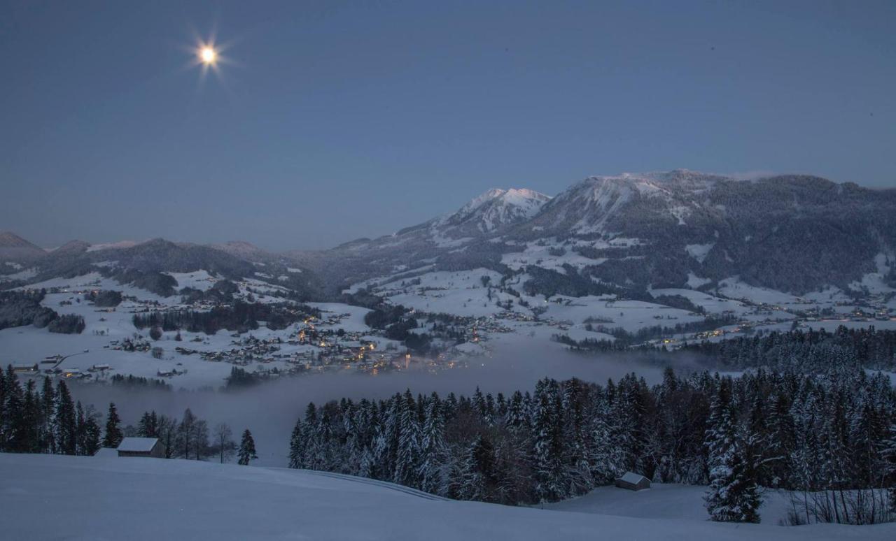 Ninis - Ferienhaus Im Bregenzerwald Villa Egg Buitenkant foto